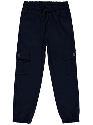 Navy Blue - Boys` Pants - Civil Boys