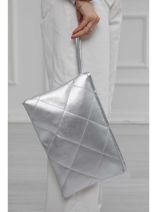 Light Gray - Clutch Bags / Handbags - Aisha`s Design