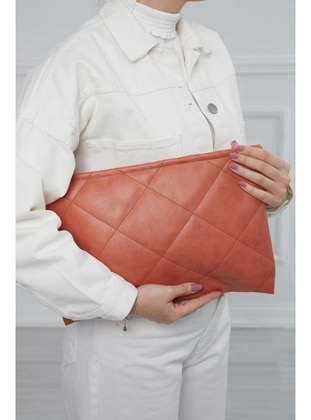 Salmon - Clutch Bags / Handbags - Aisha`s Design