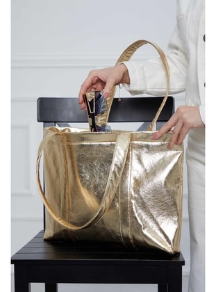 Gold color - Shoulder Bags - Aisha`s Design