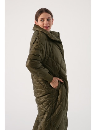 Green - Fully Lined -  - Puffer Jackets - ALLDAY