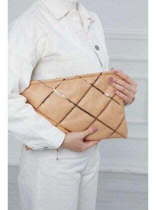 Milky Brown - Clutch Bags / Handbags - Aisha`s Design