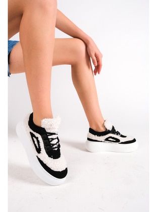 Black Suede - Sports Shoes - Moda Değirmeni