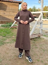 Brown - Tracksuit Set