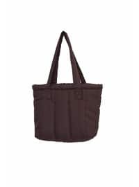 Dark Coffe Brown - Clutch Bags / Handbags