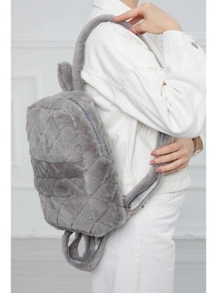 Grey - Backpacks - Aisha`s Design