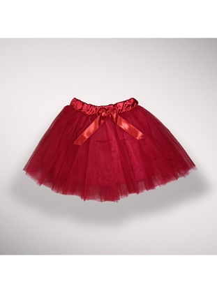 MNK Baby Red Girls` Skirt