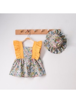Yellow - Baby Dress - MNK Baby