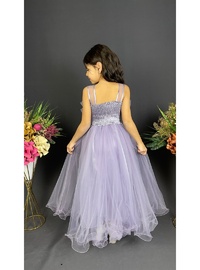 Fully Lined - Lilac - Girls` Dress