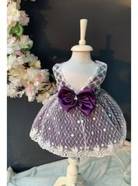 Purple Baby Dress