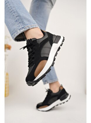 Black - Tan - Sports Shoes - McDark