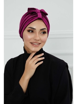 Purple - Simple - Bonnet - Aisha`s Design
