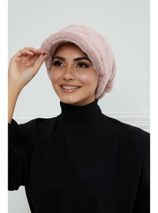 Powder Pink - Simple - Bonnet - Aisha`s Design