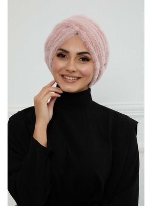 Powder Pink - Simple - Bonnet - Aisha`s Design