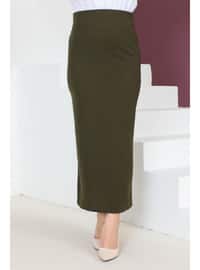 Green - Unlined - Skirt