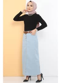 Icy Blue - Unlined - Skirt