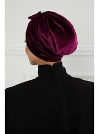 Purple - Simple - Bonnet