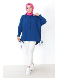 Saxe Blue - Crew neck - Tunic