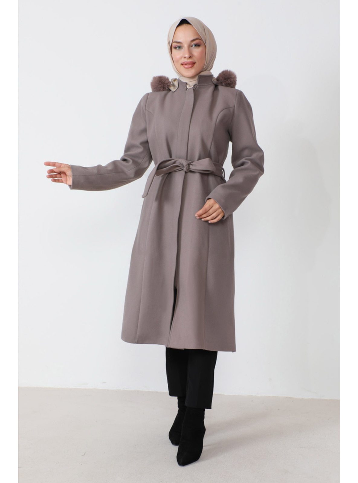 Mink - Fully Lined - Plus Size Coat