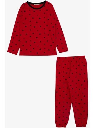 Red - Girls` Pyjamas - Breeze Girls&Boys