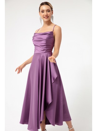 Lavender - Fully Lined - Evening Dresses - LAFABA