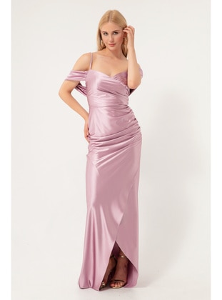 Lilac - Fully Lined - Evening Dresses - LAFABA