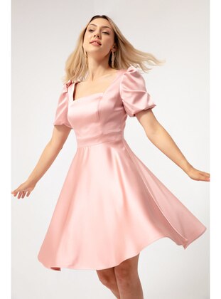 Powder Pink - Evening Dresses - LAFABA