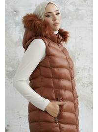 Tan - Fully Lined - Vest