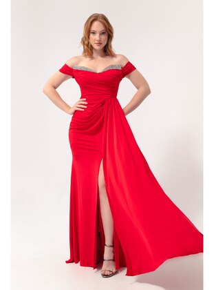 Red - Evening Dresses - LAFABA