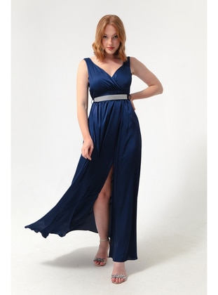 Navy Blue - Evening Dresses - LAFABA