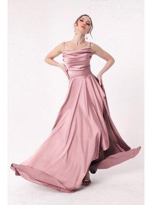 Powder Pink - Evening Dresses - LAFABA