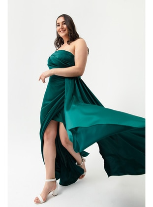 Emerald - Plus Size Evening Dress - LAFABA