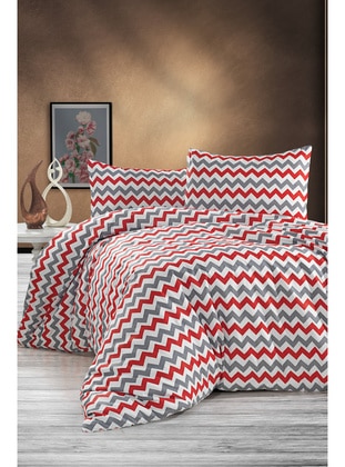 Red - Double Duvet Covers - Tofisa