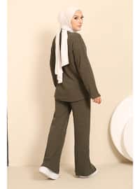 Khaki - Unlined - Suit