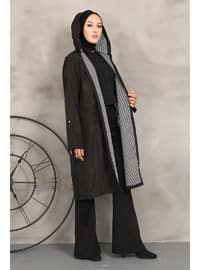 Black - Unlined - Trench Coat
