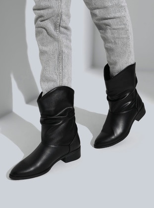 Black - Boots - Dilipapuç