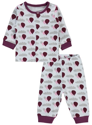 Burgundy - Baby Pyjamas - Civil Baby