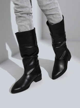 Black - Boots - Dilipapuç