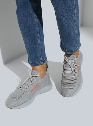 Grey - Sports Shoes - Dilipapuç