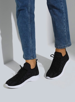 Black - Sports Shoes - Dilipapuç