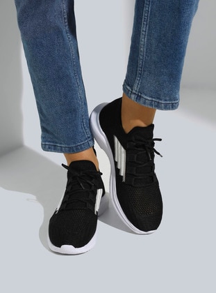 Black - Sports Shoes - Dilipapuç