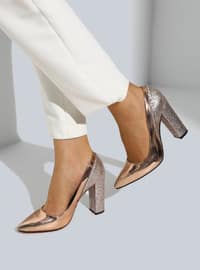 Copper color - Evening Shoes