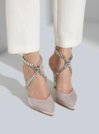 Silver color - Evening Shoes