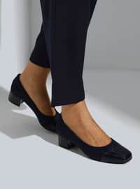 Navy Blue - Heels