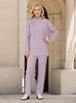 Lilac - Unlined - Zero collar - Suit - New Ats