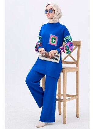 Saxe Blue - Knit Suits - Tofisa