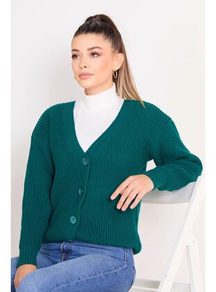 Emerald - Knit Cardigan - Tofisa
