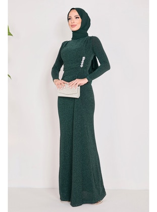 Emerald - Modest Evening Dress - Tofisa
