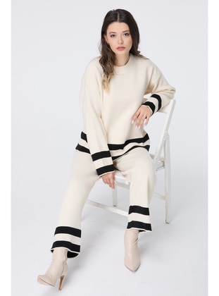 White - Knit Suits - Tofisa