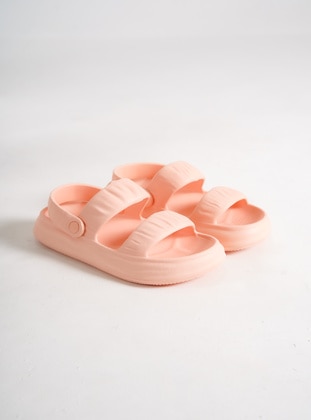 300gr - Powder Pink - Slippers - Moda Değirmeni